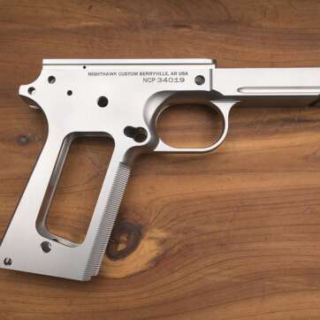 blemished 1911 frame