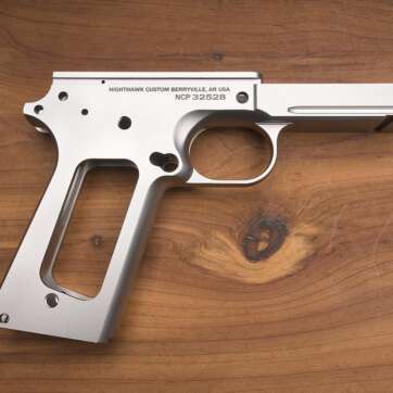 1911 Frame, Recon Rail, Government, .45 ACP, Non-Checkered