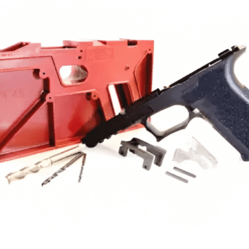 polymer 80 pf45 FRAME KIT BLACK